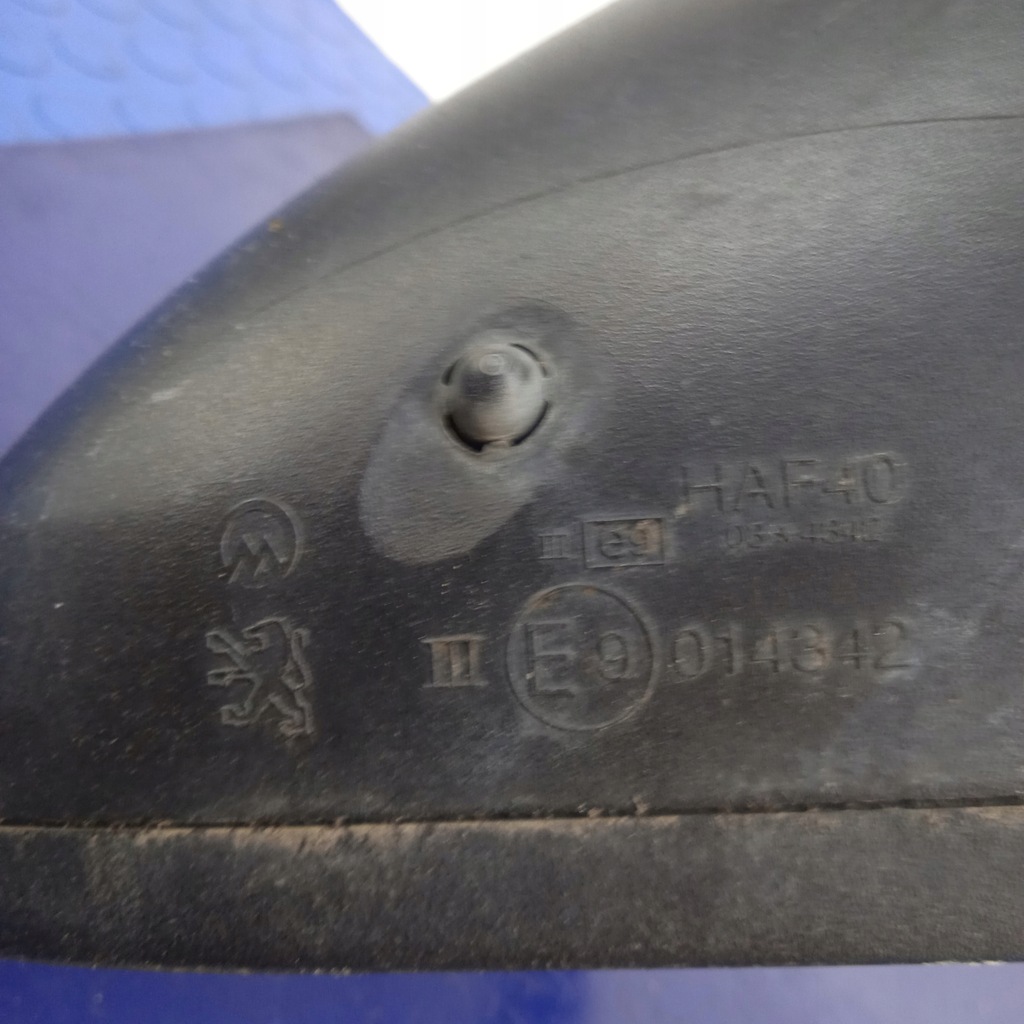 фото №9, Peugeot 207 зеркало правое водителя 9pin 014342 96806501xt