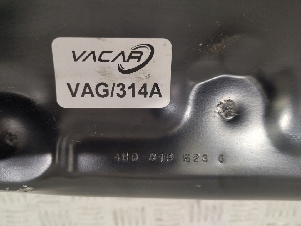 фото №8, 4h0819523g жабо металевий жолоб audi a8 d4