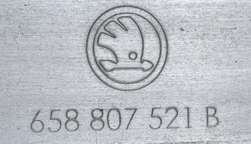 фото №11, Skoda kamiq 2019 - накладка спойлер диффузор бампера задняя 658807521b