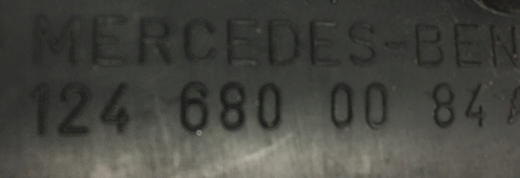 фото №8, Ручка замок бардачка панелі приладової панелі консолі mercedes w124 1246800084
