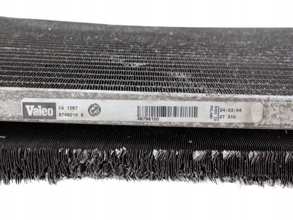 фото №8, Chłocnia wody кондиционера fiat panda ii