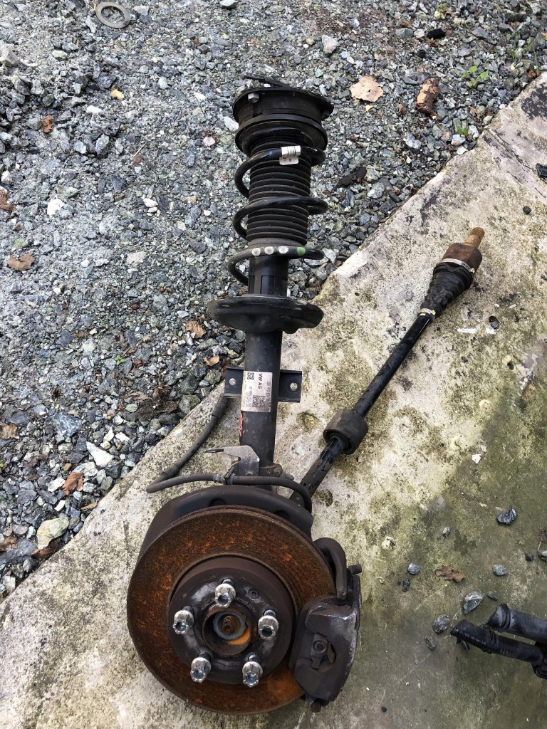 фото №9, Vw polo vi 2g 1.0 поворотный кулак правая 2q0413031