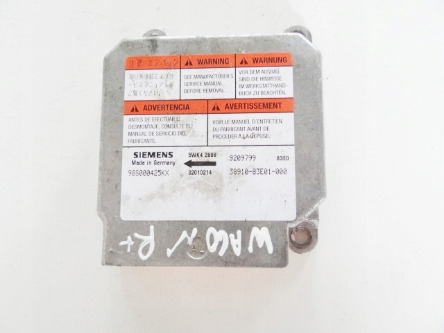 фото №1, Suzuki wagon r+ 02r 1,3 16v датчик подушка безпеки