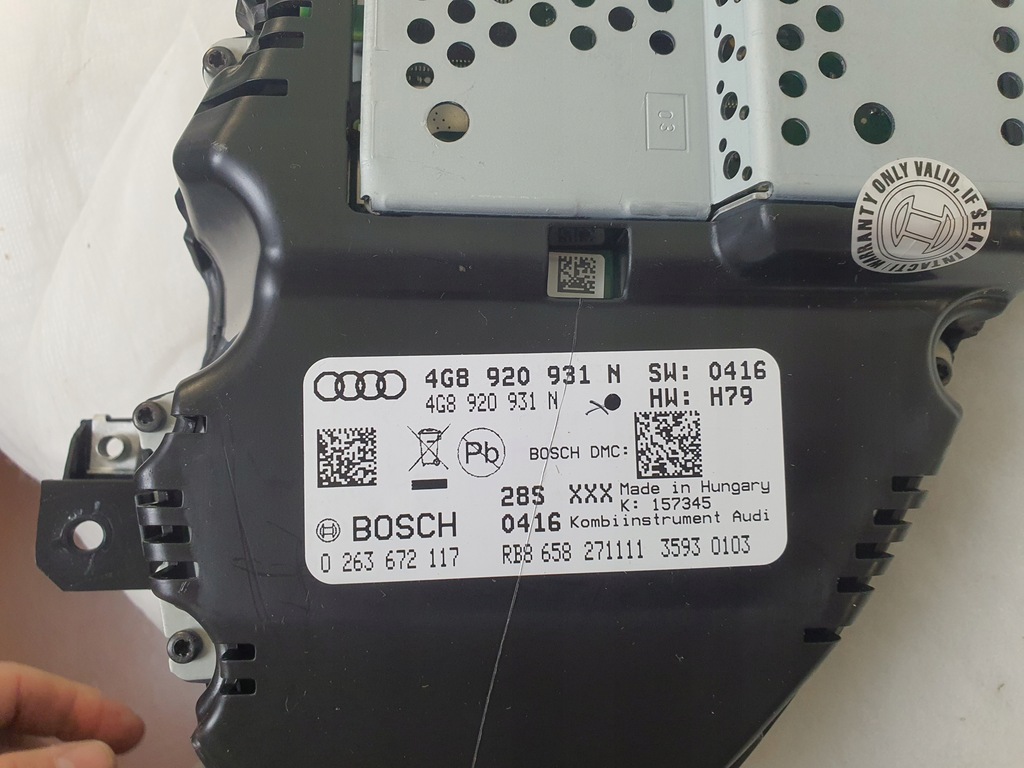 фото №5, Лічильник приладова панель прилади audi a6 c7 a7 4g 4g8920931n