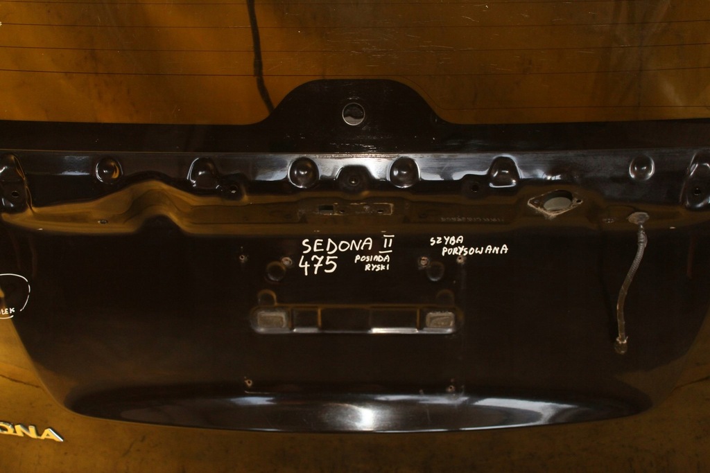 фото №9, Крышка багажника багажника задняя kia sedona ii carnival ii