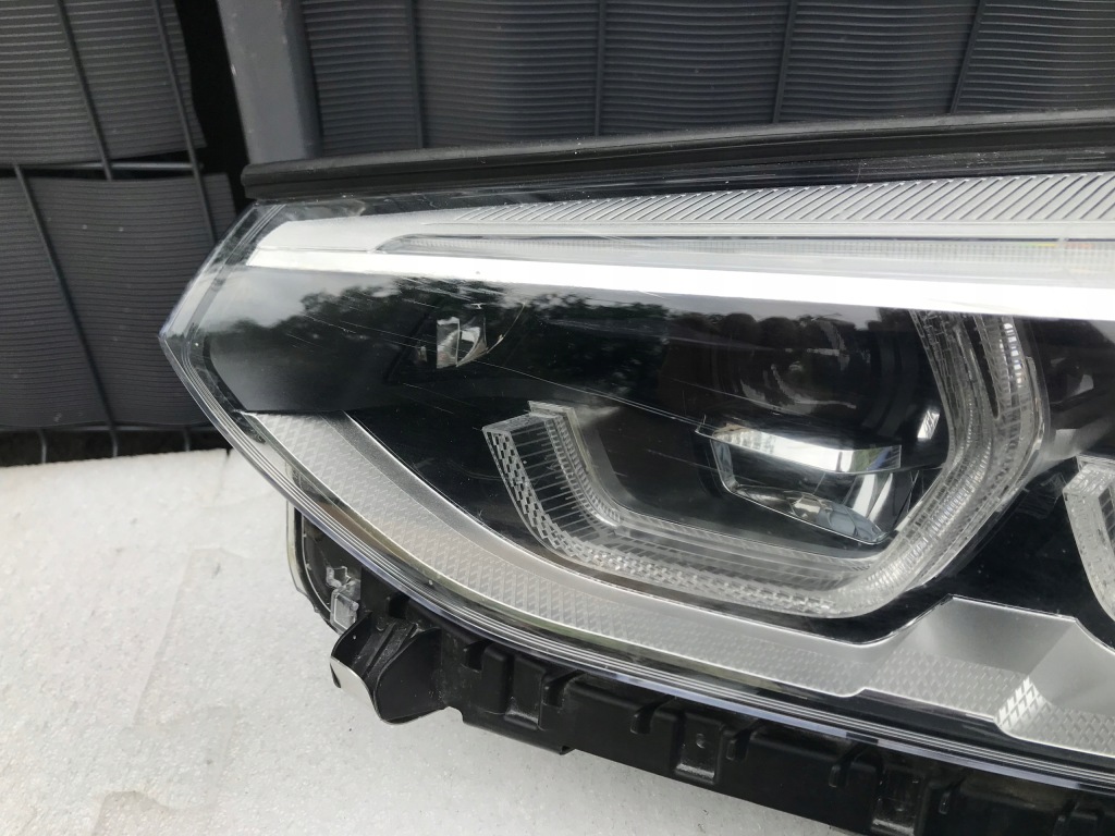 фото №7, Bmw x3 g01 x4 g02 левая лампа перед адаптивный led 18