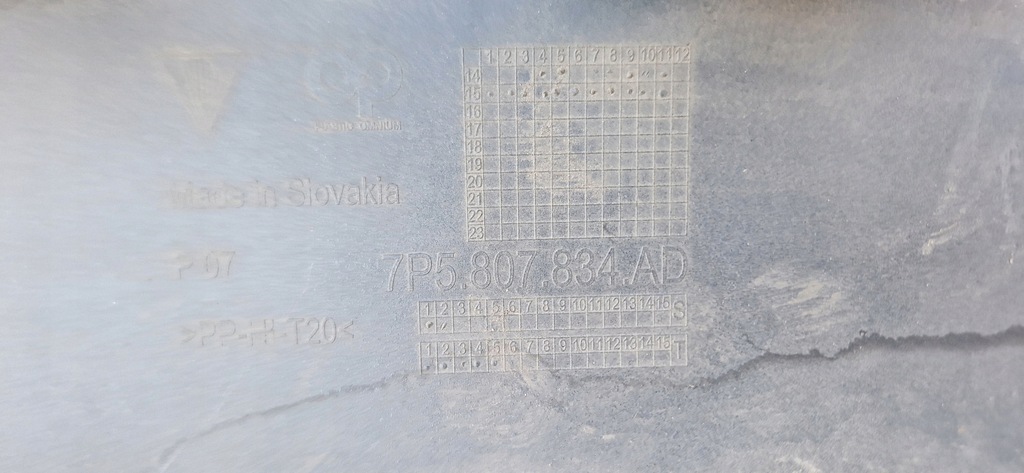 фото №6, Диффузор накладка-спойлер задняя porsche cayenne ii 7p5 turbo