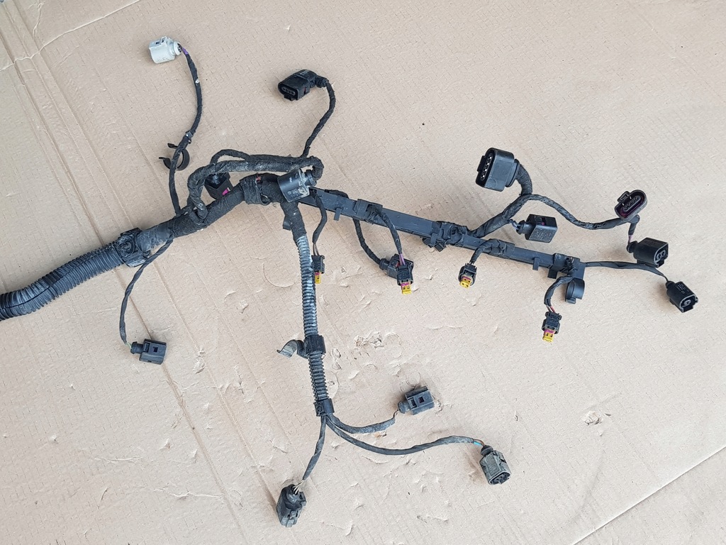 фото №7, Електропроводка двигуна / 1.2 tsi tfsi - cbz / - seat leon ii 2 - vw golf vi 6