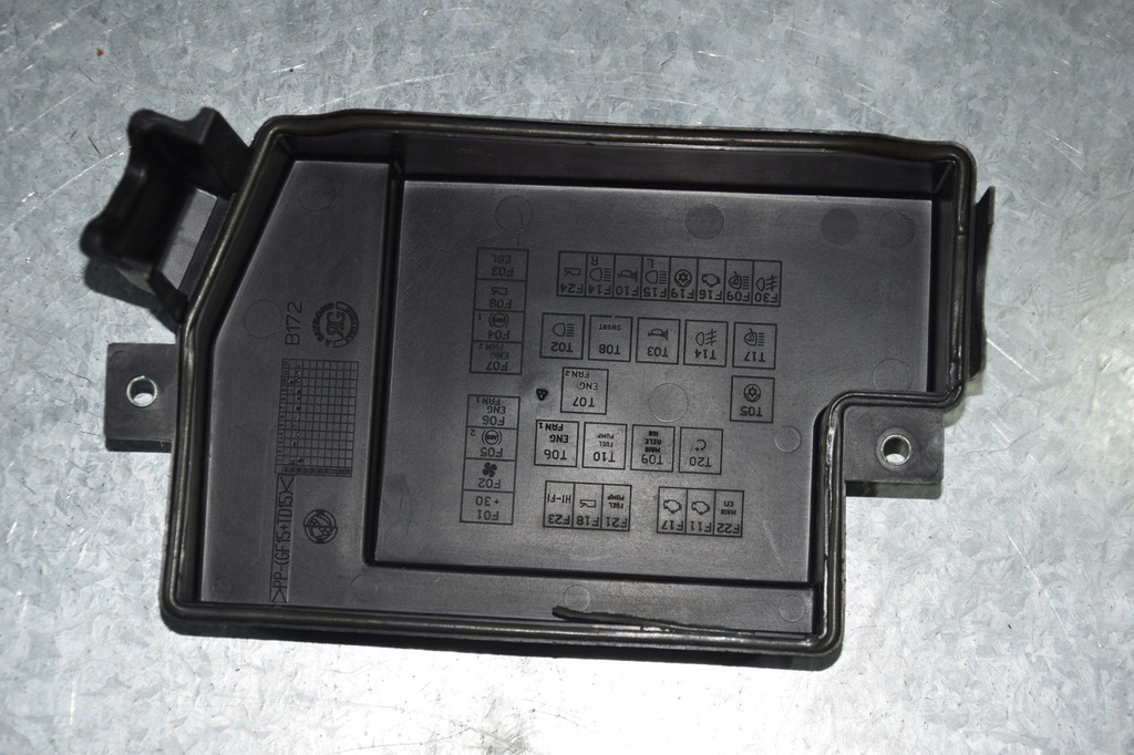 фото №4, Alfa romeo 159 кришка кришка запобіжників gf15td15