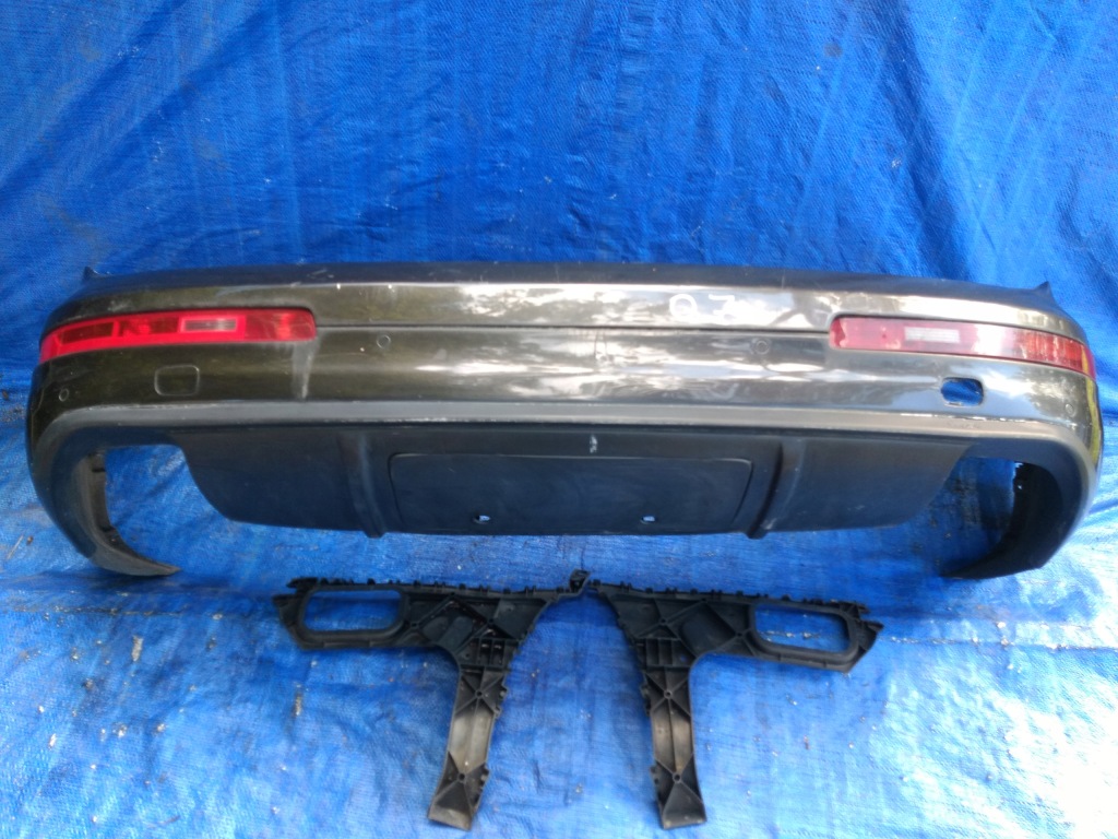 фото №1, Бампер задняя задний audi q7 pdc pod hak