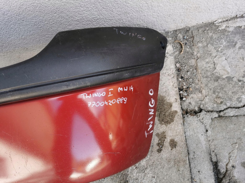 фото №8, Бампер передній kompletny renault twingo i 98-07