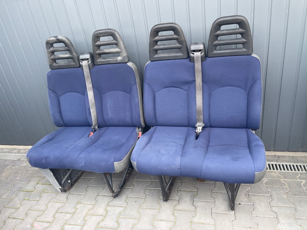 фото №1, Сидіння заднє сидіння iveco daily 2x місцева 99-14r.