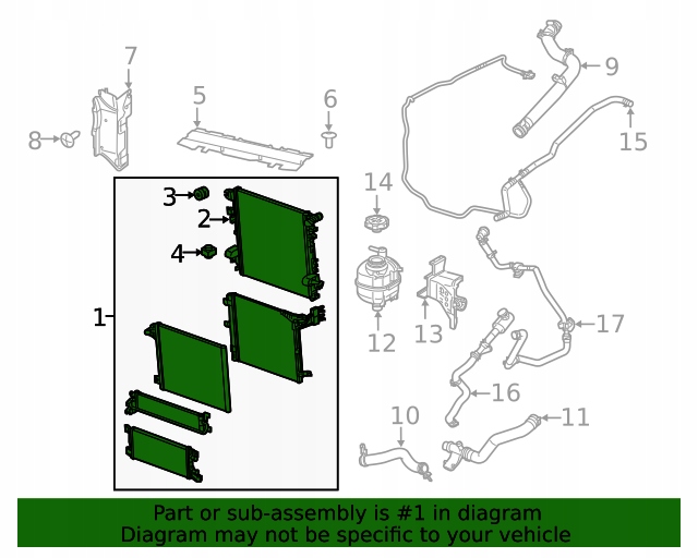 фото №6, Радиатор радиатор pas wrangler jl etorque 2.0t