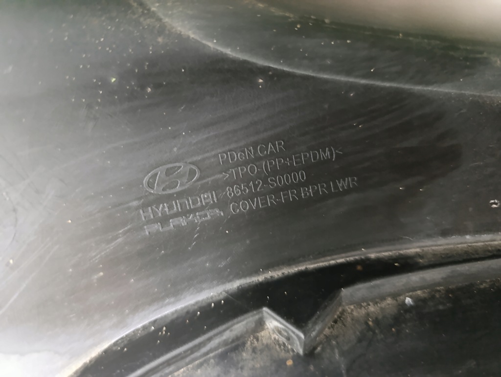 фото №12, Hyundai i30 i 30 iii n line спойлер бампера перед передний om