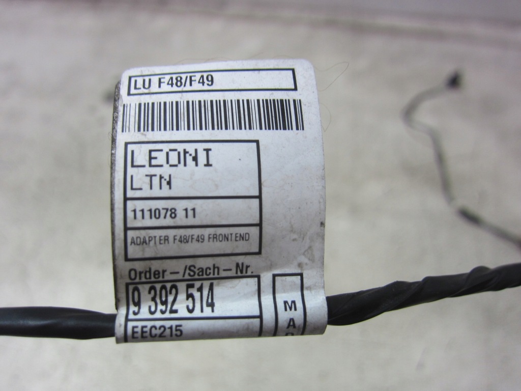 Bmw x1 f48 джгут 4 pdc датчиків паркування перед передня 9392513 9392512 Ціна