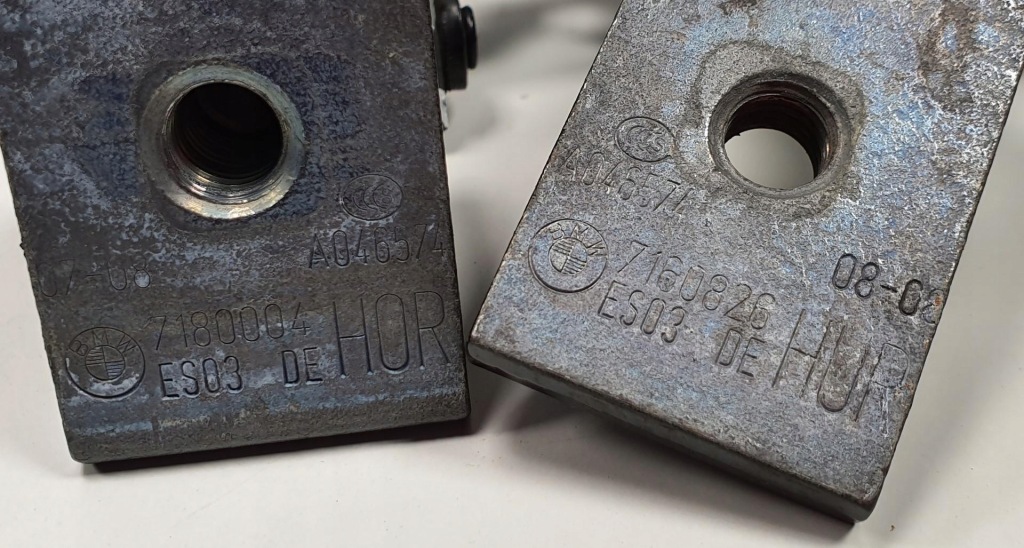 фото №3, Петлі двері правий задня bmw x6 e71 7180004 пара