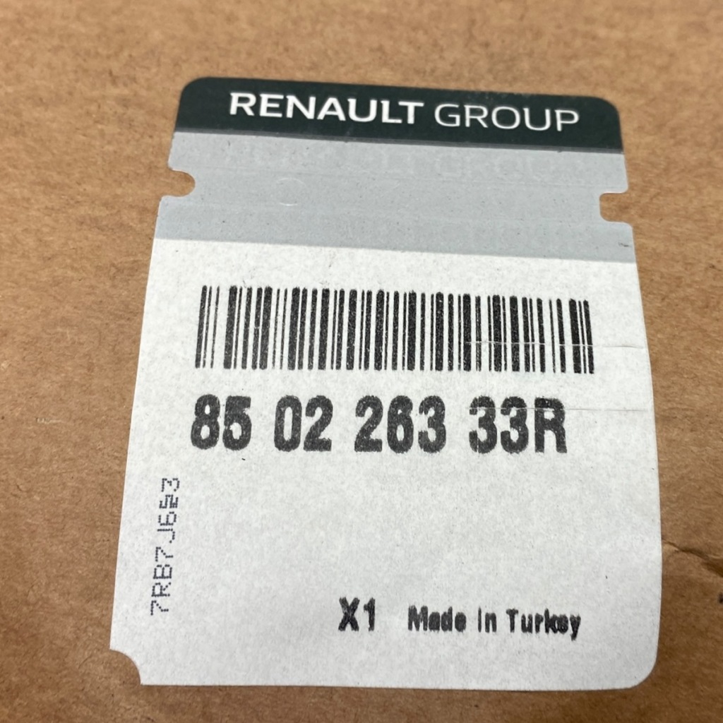 фото №14, Новий оригінальний номер бампер задня renault clio v 850226333r 850230567r