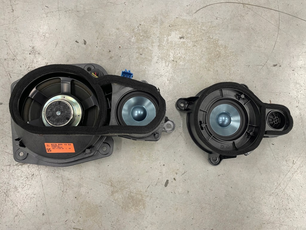 Купить Динамик дверь harman kardon левый перед mercedes w216