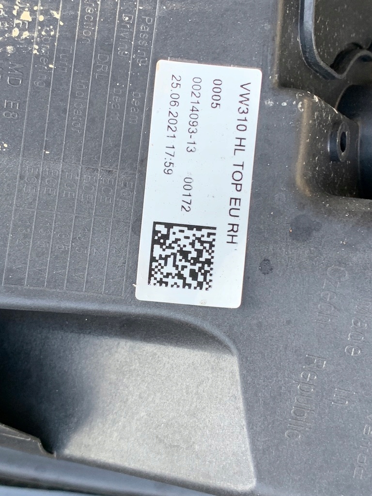 фото №11, Лампа vw id3 iq full led 10b941036a правый перед