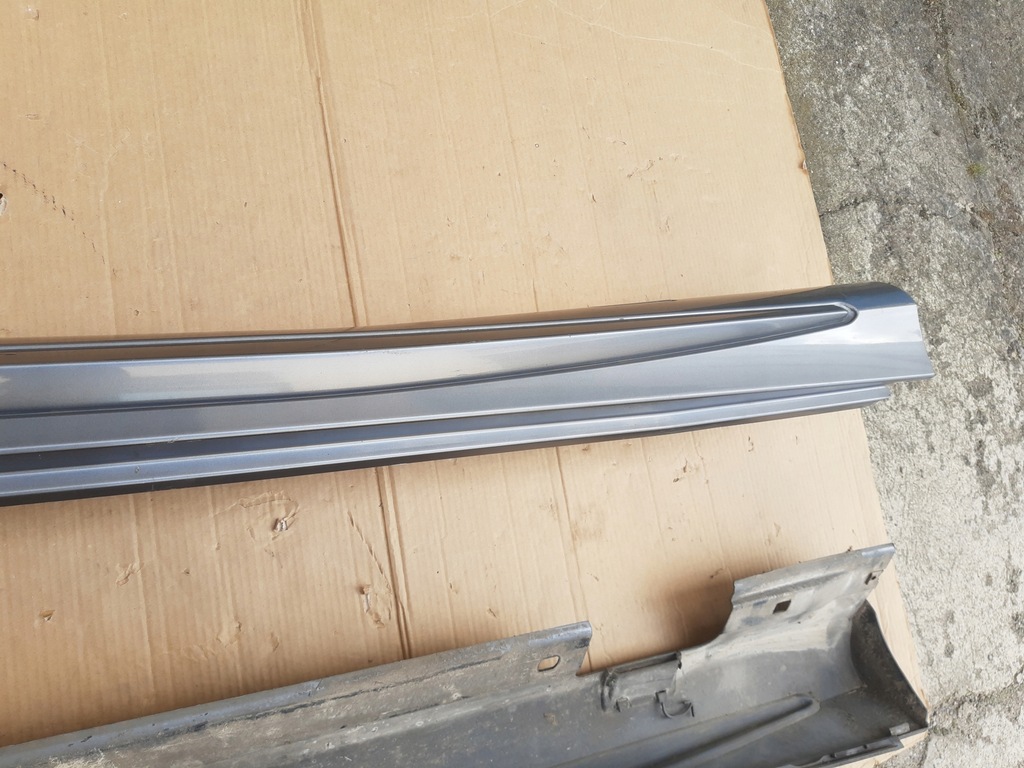 фото №11, Mercedes a w176 787 amg левая+ правая накладка порог порог