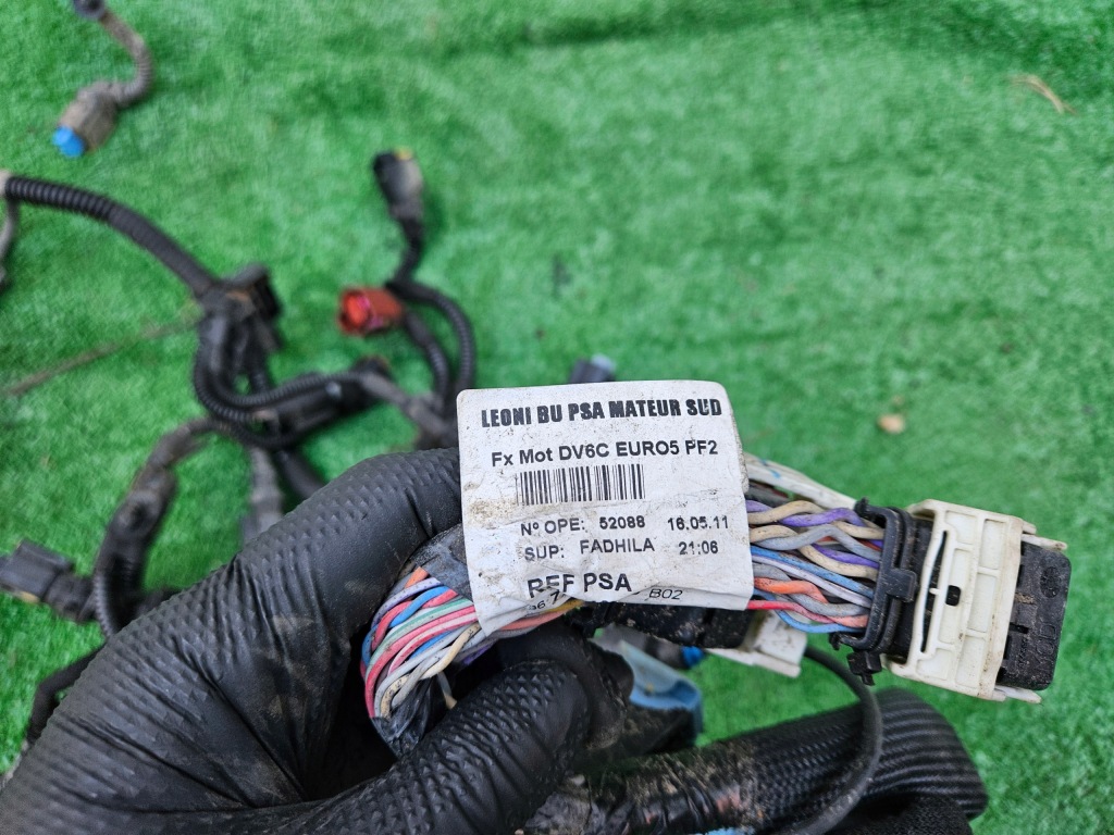 фото №9, Электропроводка двигателя peugeot 508 i 1.6 ehdi