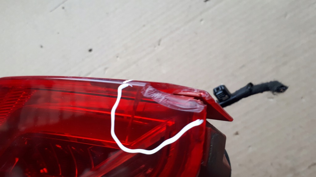 A5 8t рестайлинг  фара led правый  правая  задний w крышке Доставка