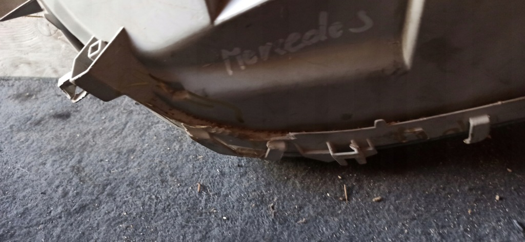 Mercedes w168 97- лампа фара ліва перед eu Оригінал