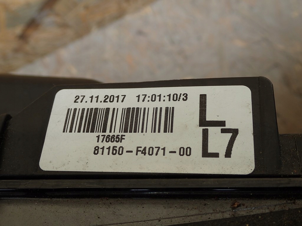 фото №3, Лампа ліва фара лівий full led toyota chr ch r