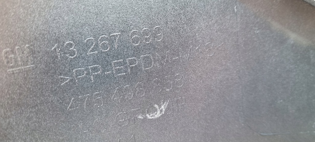 фото №16, Opel meriva b 10-13 бампер перед оригинал a296