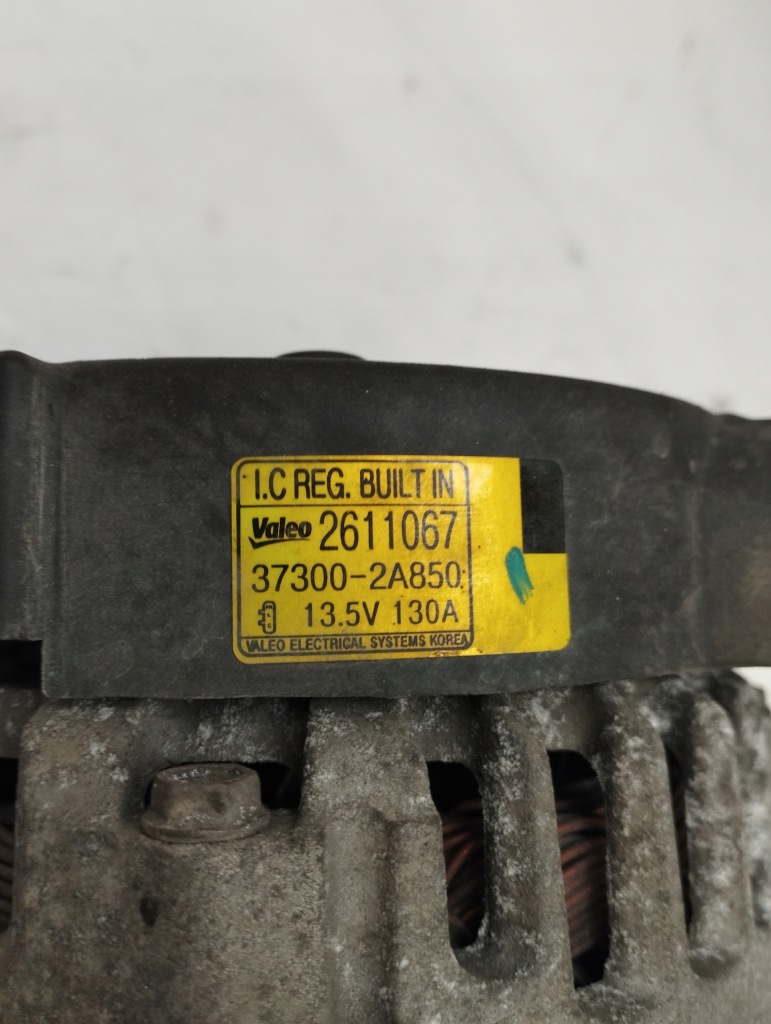Hyundai kia генератор 37300-2a850 2611067 Оригинал