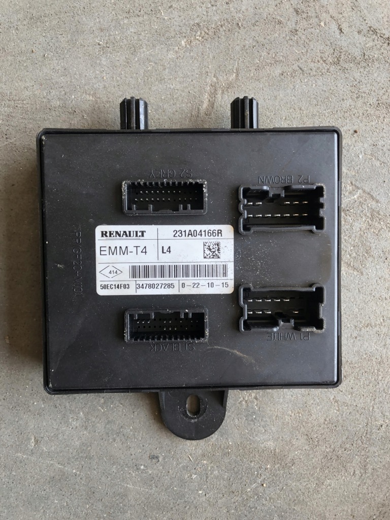 фото №1, Renault twingo iii модуль блок управления emm-t4 231a04166r
