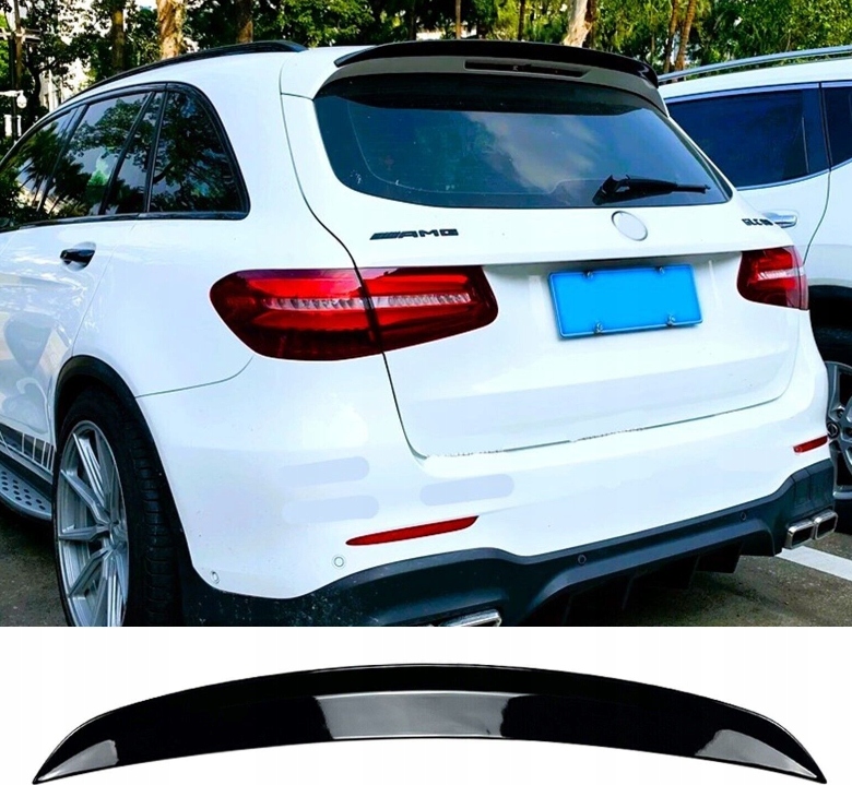 фото №1, Спойлер спойлер накладка mercedes glc x253 чёрный блеск
