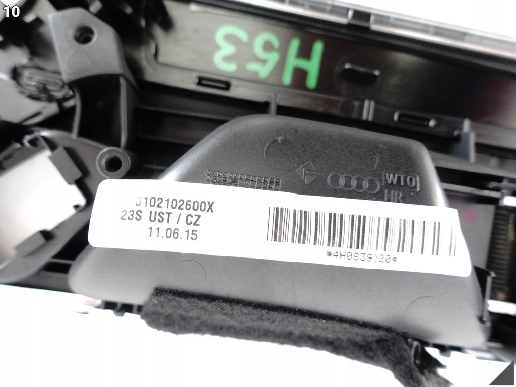 фото №11, Audi a8 s8 4h0 4h4 d4 13-17 long молдинг dekor двері права задня ручка gq2