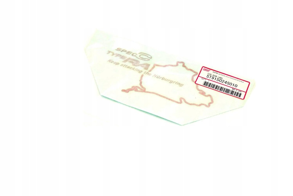 фото №6, Наклейка дверь impreza spec c type ra nurburgring