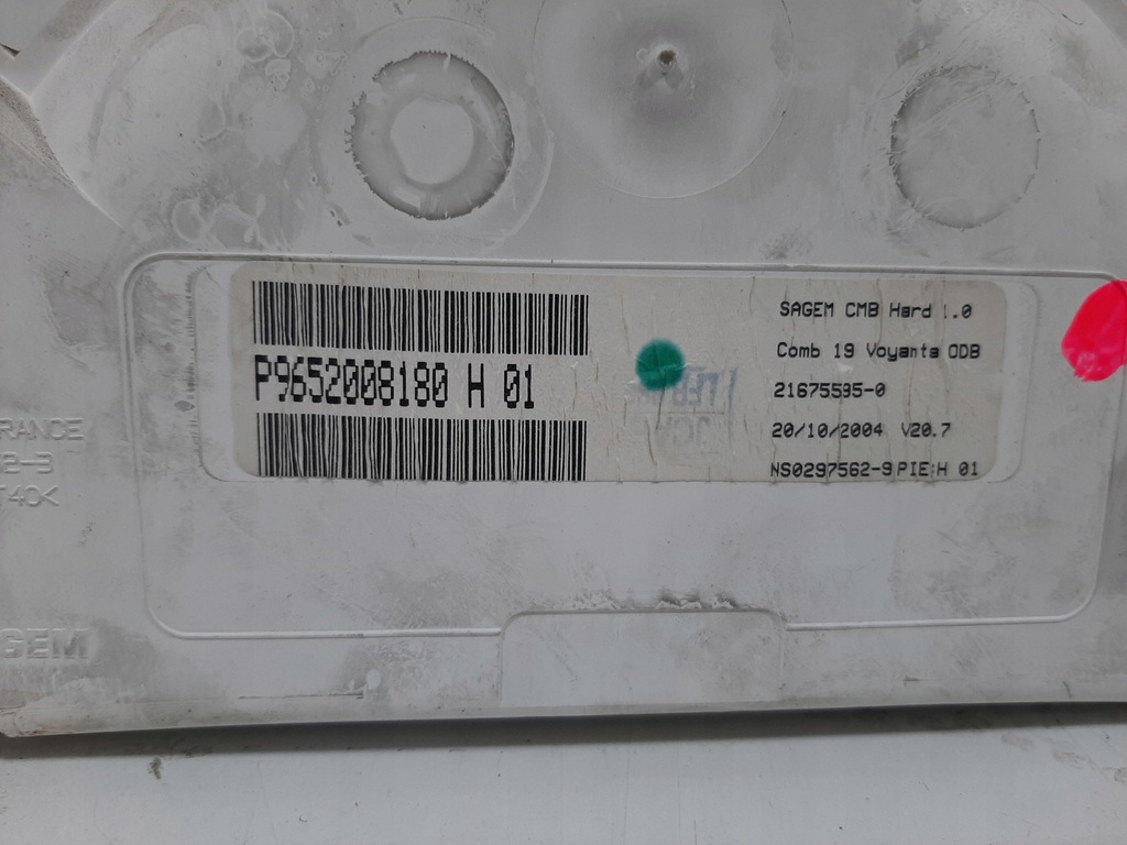 фото №15, Citroen c3 i lift 1.4hdi 05r набір стартовий блок керування двигуна 5ws40115c-t