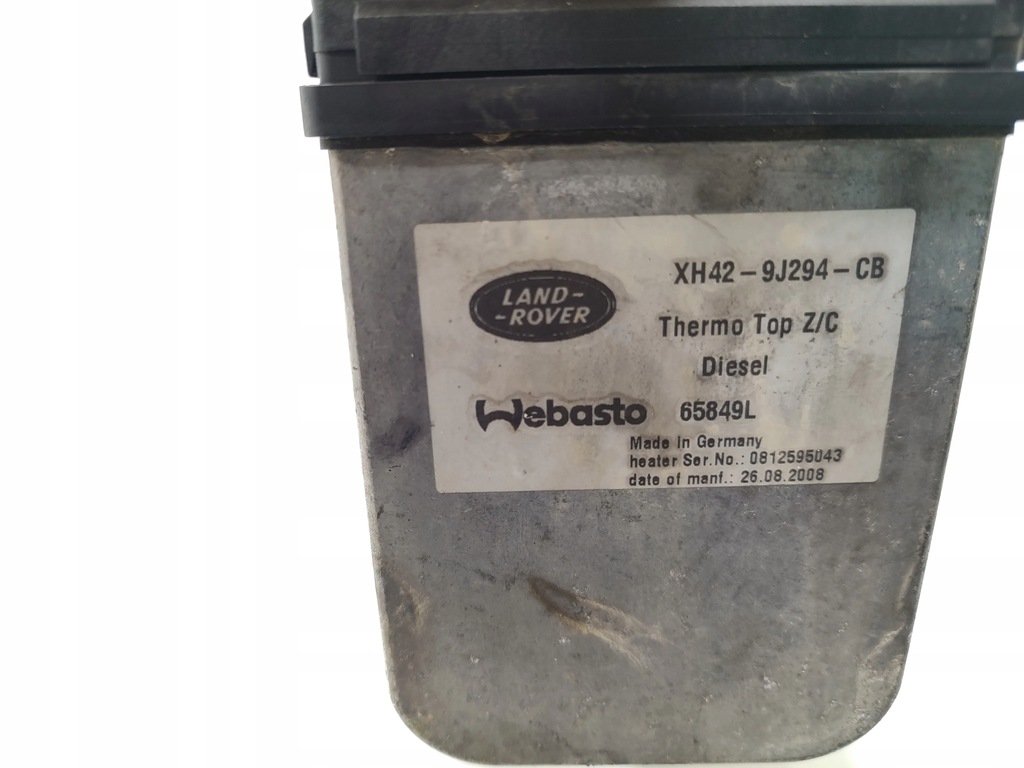фото №6, Land rover range rover насос циркуляционная webasto 3.6 d 4x4 дизель 2009 suv