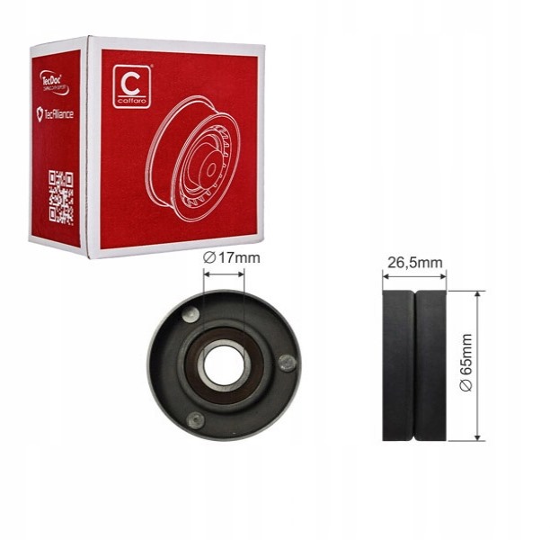 фото №1, Ролик натягувач ремінь клиновий do kia soul ii 1.6