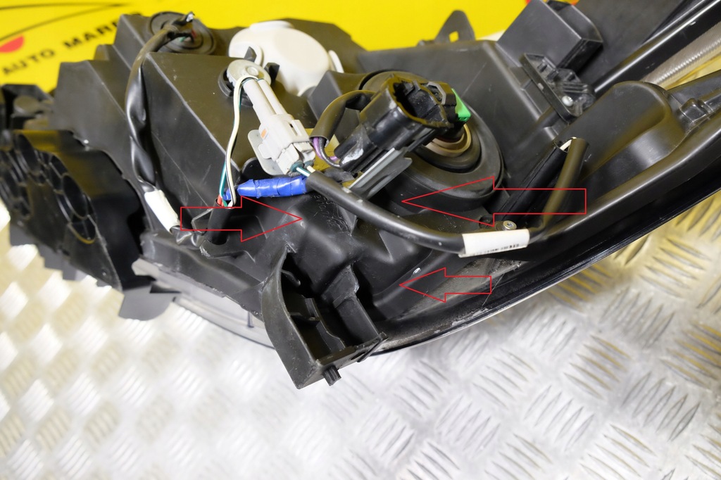 фото №16, Nissan murano z52 2015- фара лампа звичайна лінзована r usa