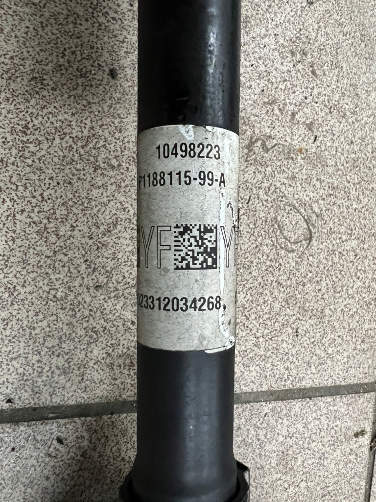 Tesla model y awd привідний вал перед передня p1188115-99-a yf Зі Шроту