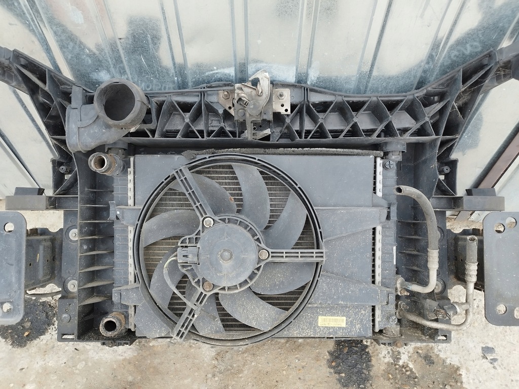 фото №14, Pas передний балка радиатор ford fusion i lift 1.4 tdci механическая коробка передач 2005-2012