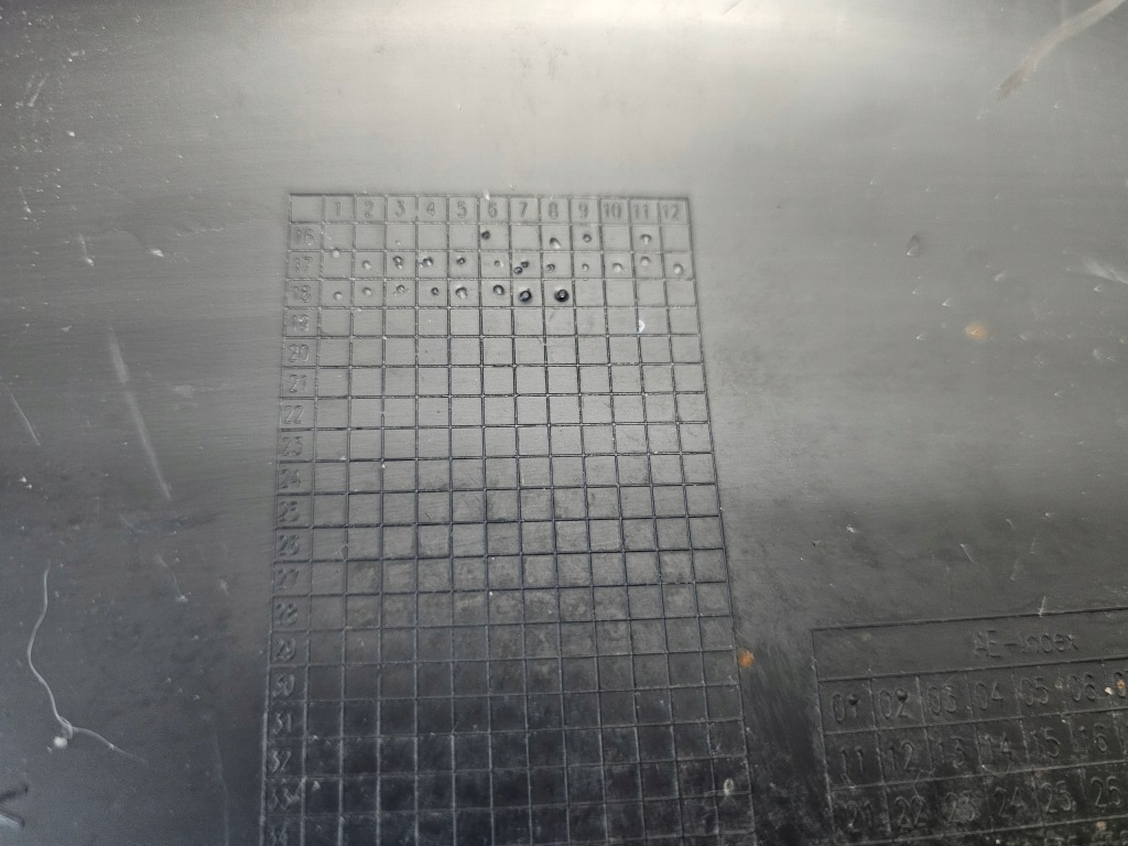 фото №9, Спойлер dół бампера правый mercedes gla x156 w156 lift 17-20 перед orginał