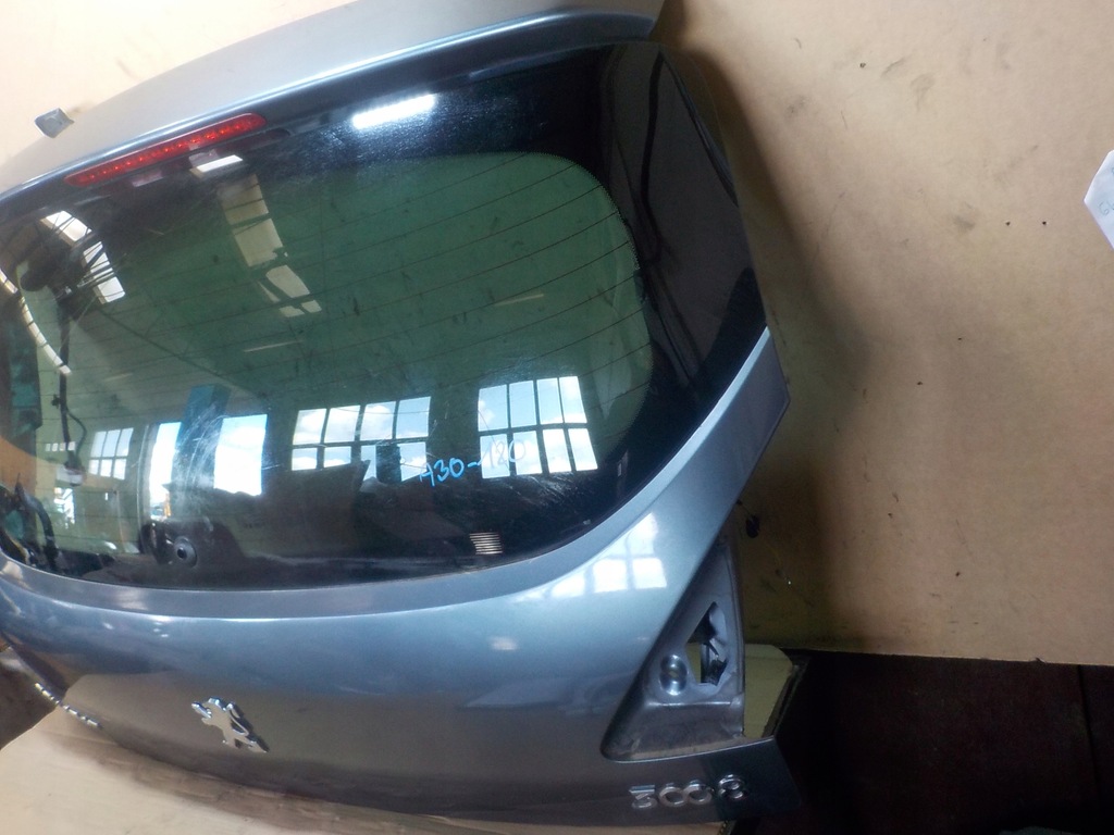 фото №5, Peugeot 3008 1.6b крышка багажника багажника