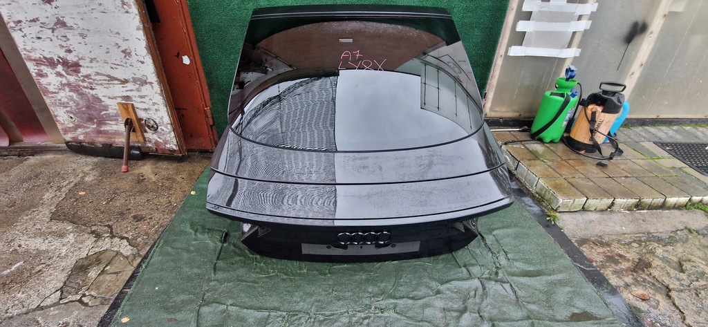 фото №11, Audi a7 ly8x 4g крышка багажника задняя багажника спойлер