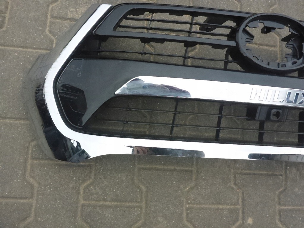 фото №8, Toyota hilux 2021- решётка радиатора перед решётка радиатора решётка радиатора оригинал