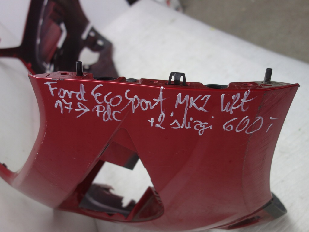 фото №9, Бампер перед ford ecosport mk2 lift 2017- pdc + напрямні gn15-17757-m