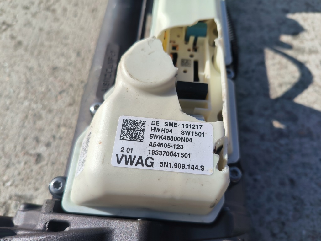 Vw passat b7 трансмиссия рулевая рулевая рейка 3ab423050m 5n1909144s с Разборки