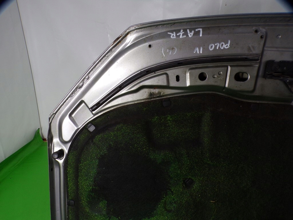 фото №10, Volkswagen polo 9n iv lift капот передняя перед лак 2a7r