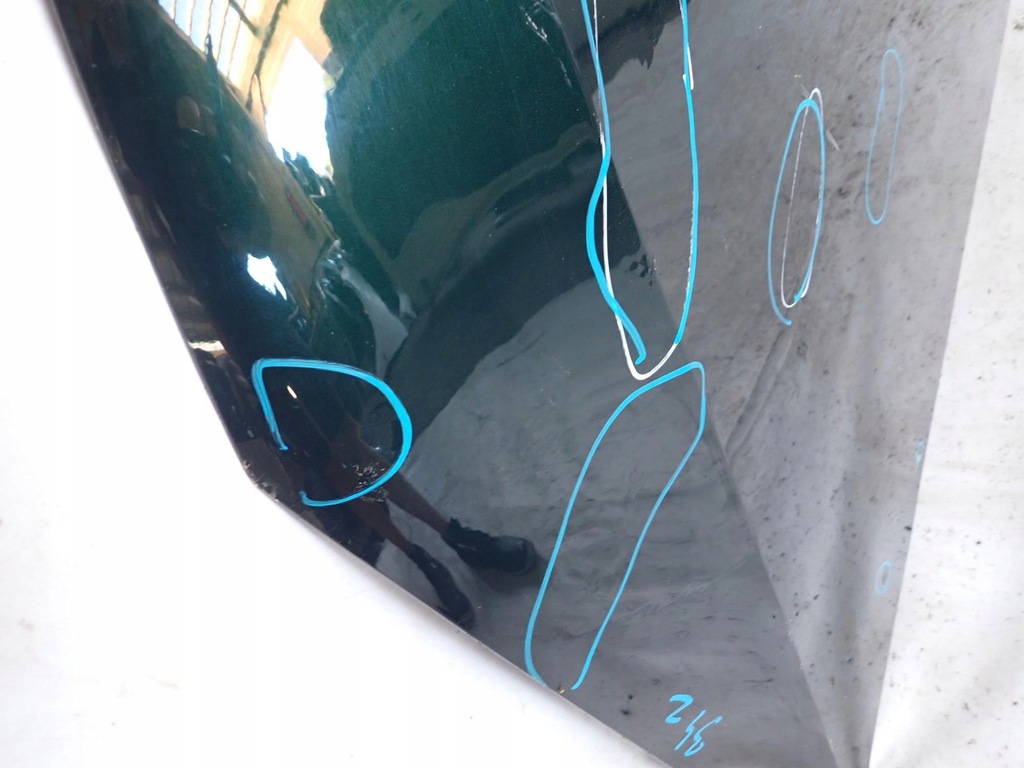 фото №8, Vw touran i 1 lift 10-15 капот кришка двигуна