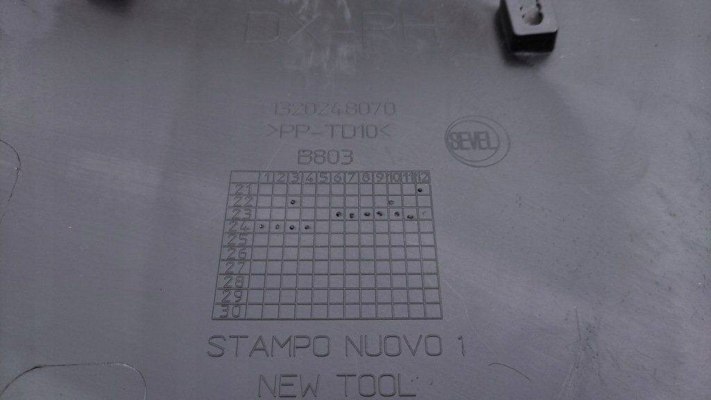 фото №9, Citroen jumper ii fiat ducato iii молдинг обшивка крила правий задня kb13