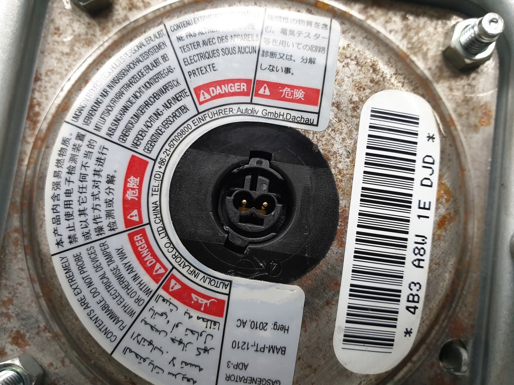 фото №9, Chevrolet spark iii подушка воздушная водителя